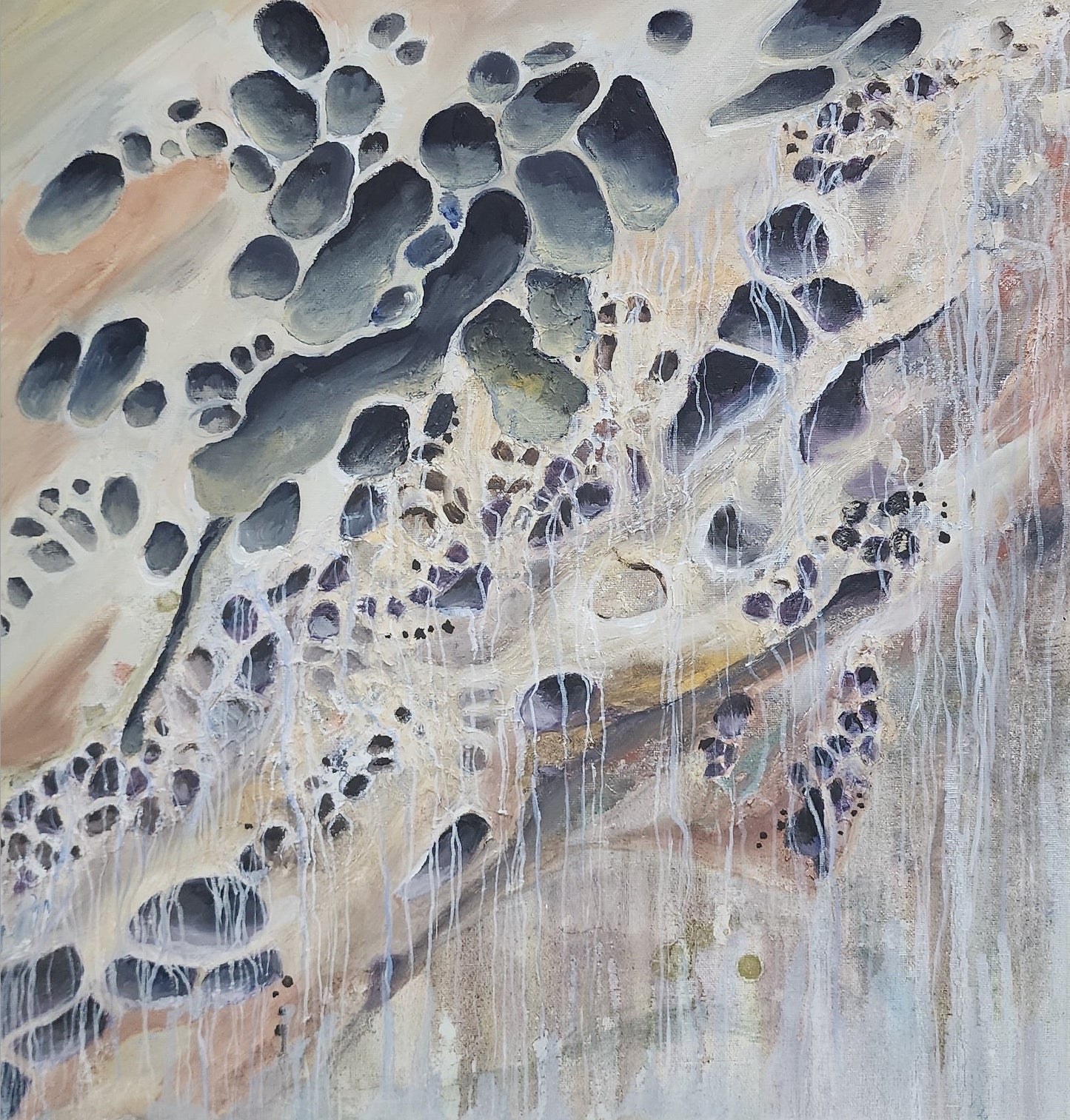 Threads of Time - oil painting by Penelope Jayne