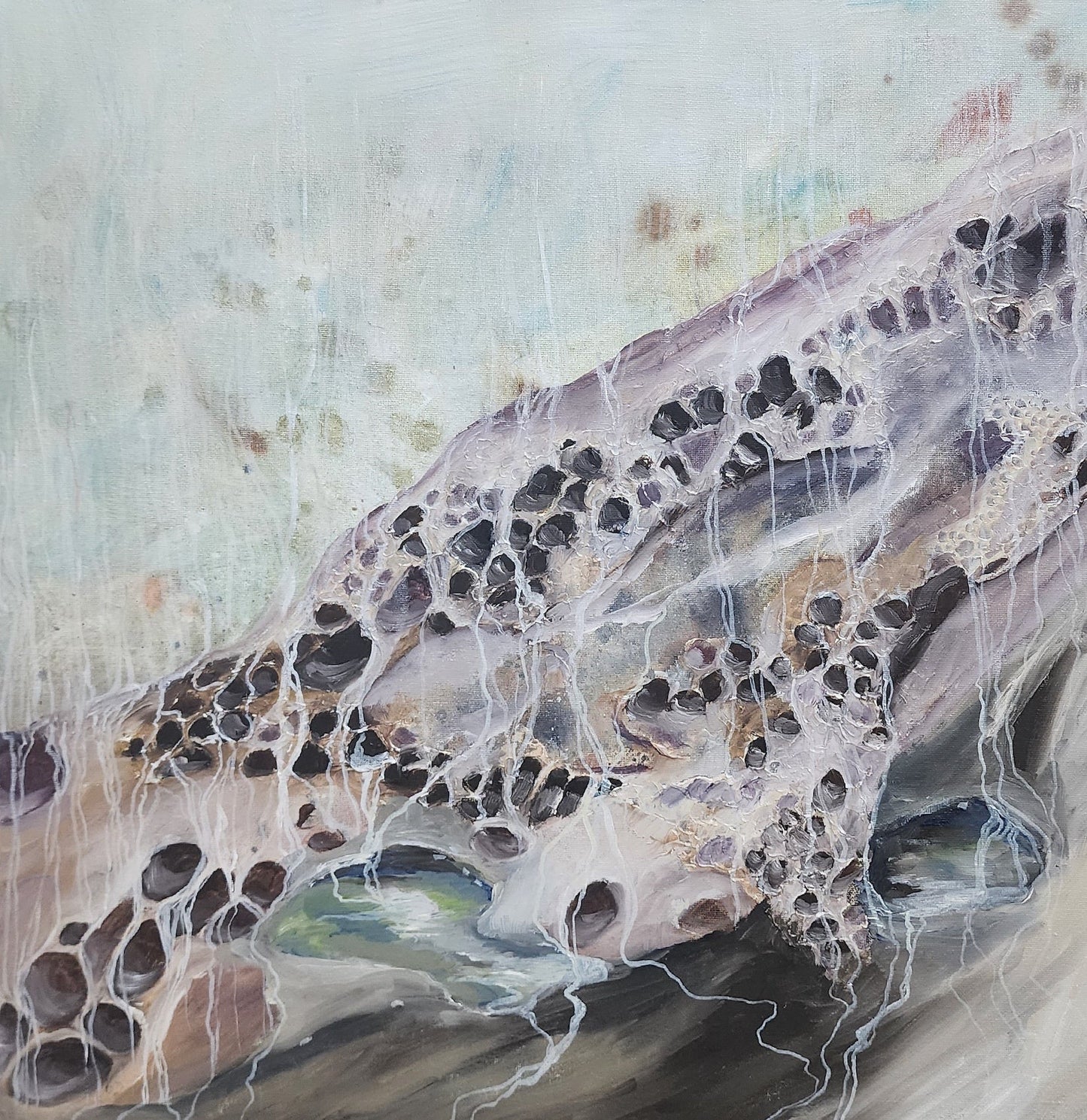 Whispers of Time - oil painting by Penelope Jayne