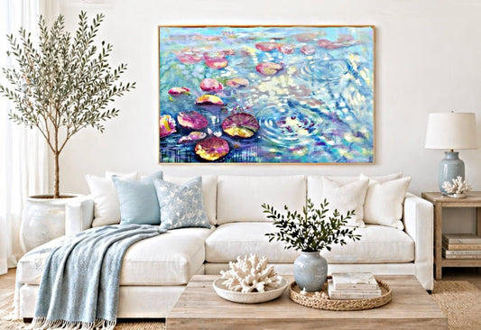 How to Measure Your Wall for Artwork by Penelope Jayne - Penelope Jayne Art