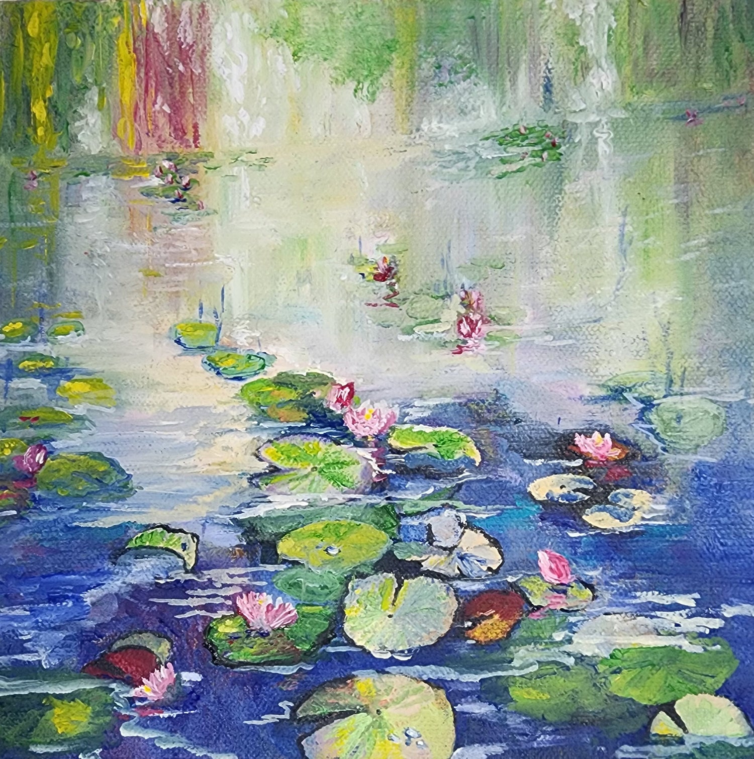 Collected Works - private collections sold by Penelope Jayne Art, nature, sacred feminine, waterlilies, wildlife, coastal art