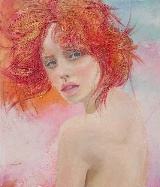 The Power Within | Museum Quality Giclée Print - oil painting by Penelope Jayne