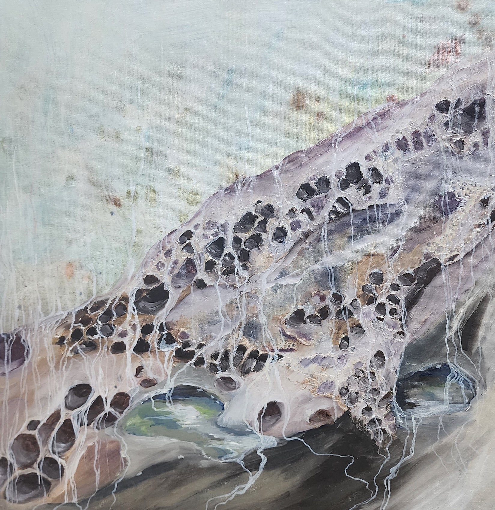 Whispers of Time - oil painting by Penelope Jayne